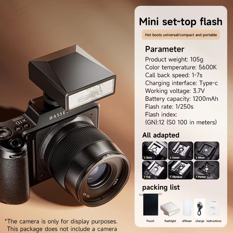Vintage mini flash microsingle - đánh giá và giá Vintage Photography Lighting