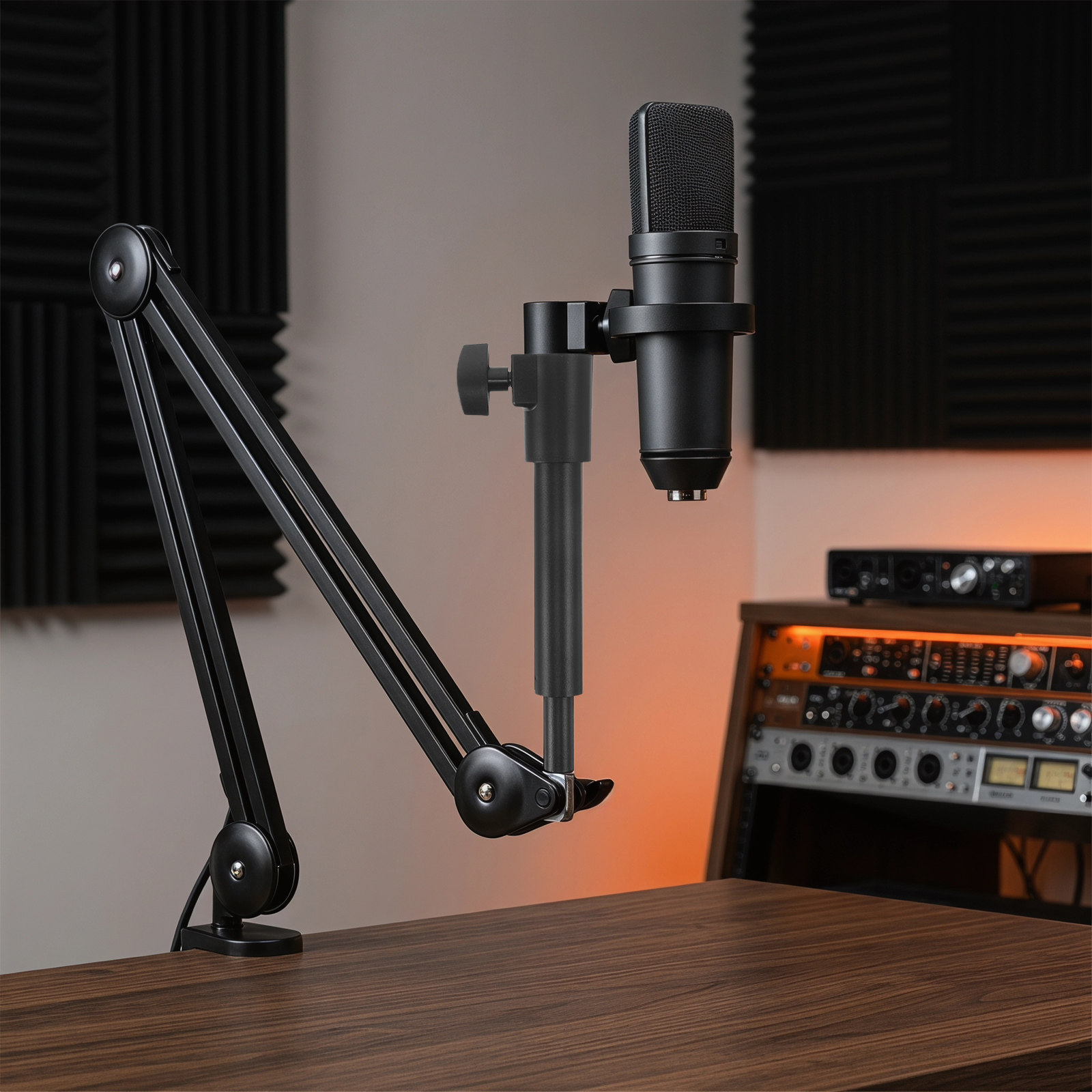 Short Mic Stand Extension Rod  - đánh giá và giá Boom Arm Stand