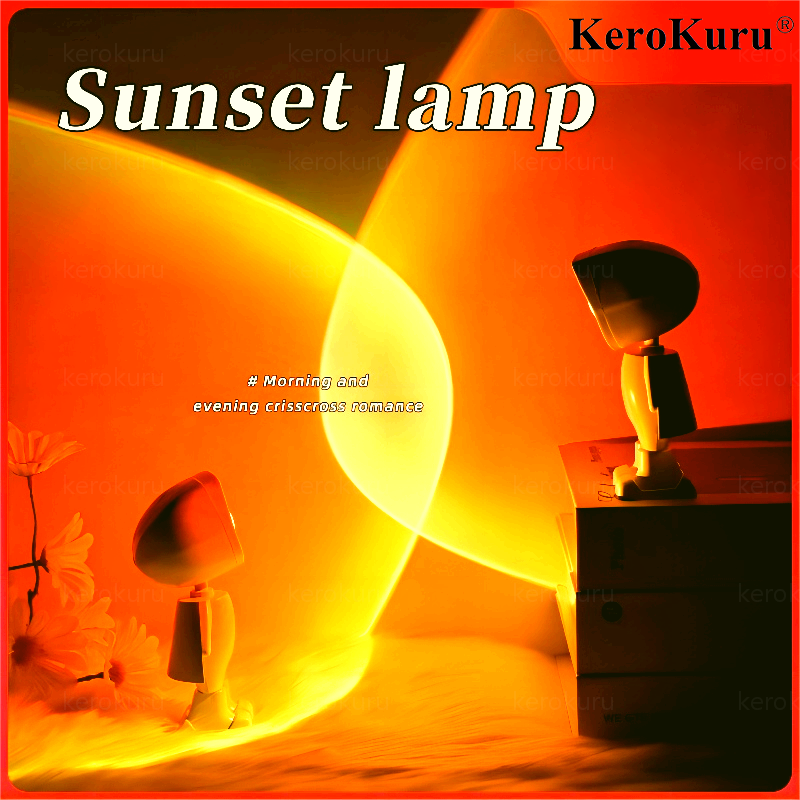 USB Sunset Lamp Projector Led  - đánh giá và giá Photography Lighting Mood