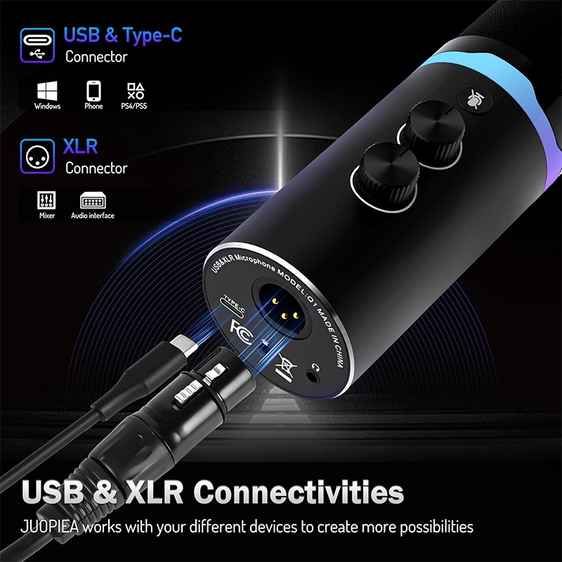 USB Gaming Microphone with Boo - đánh giá và giá Boom Arm Stand