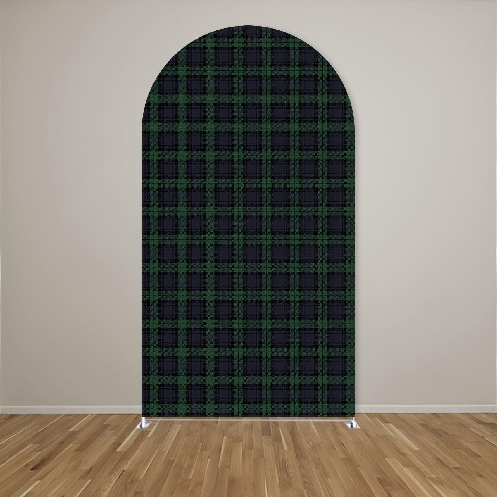 Custom Name Green Plaid Arch B - đánh giá và giá Photography Lighting Backdrop