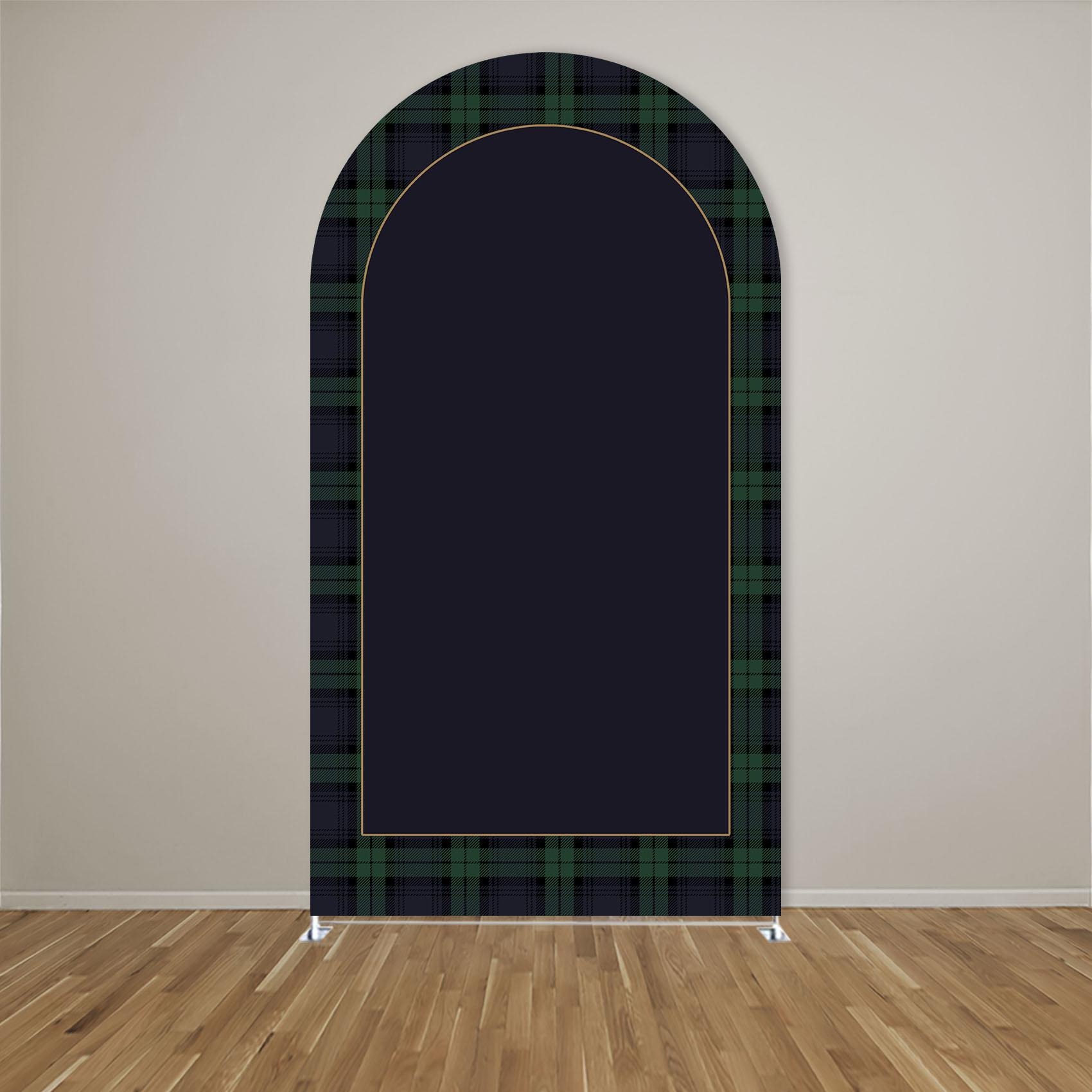 Custom Name Green Plaid Arch B - đánh giá và giá Photography Lighting Backdrop
